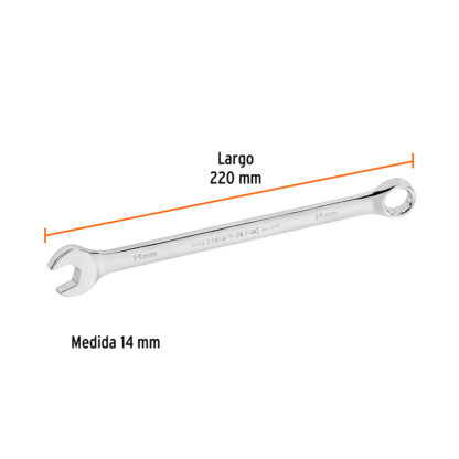 Llave mixta extralarga 14 mm x 220 mm TRUPER - Imagen 2