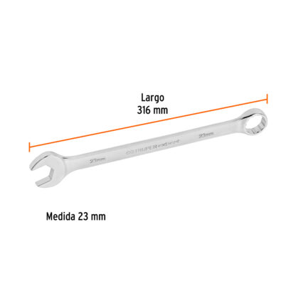 Llave mixta extralarga 23 mm x 316 mm TRUPER - Imagen 2