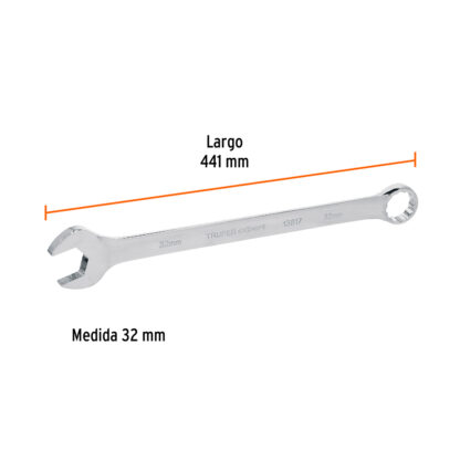 Llave mixta extralarga 32 mm x 441 mm TRUPER - Imagen 2