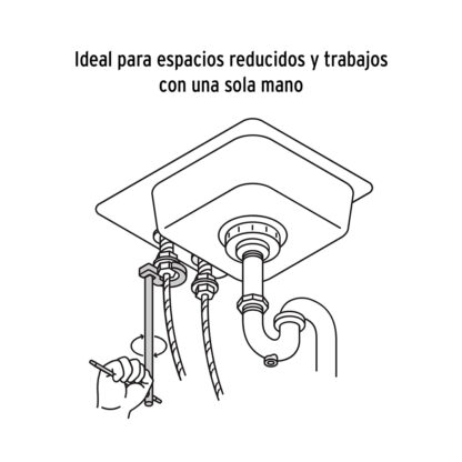 Llave para gasfitería 12" TRUPER - Imagen 3