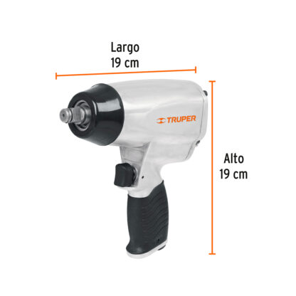 Llave (pistola) de impacto neumática 1/2" TRUPER - Imagen 3