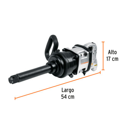 Llave (pistola) de impacto neumática 1" industrial TRUPER - Imagen 3