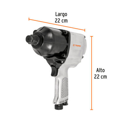 Llave (pistola) de impacto neumática 3/4" industrial TRUPER - Imagen 3