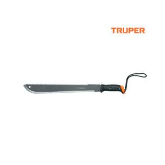 Machete doble filo 18" cacha atornillada TRUPER
