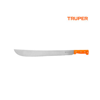 Machete estándar 22" cacha remachada naranja TRUPER
