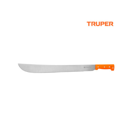 Machete estándar 22" cacha remachada naranja TRUPER