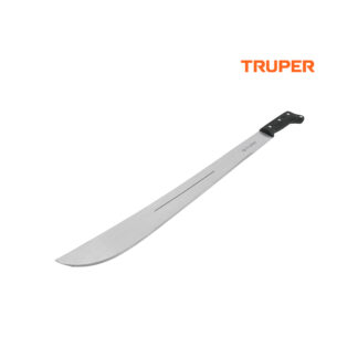 Machete sable 24" cacha remachada negra TRUPER