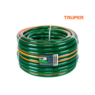 Manguera reforzada 1" rollo de 50 m TRUPER