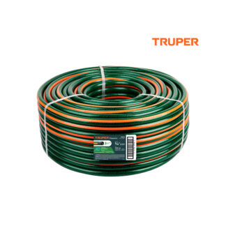 Manguera reforzada 3/4" rollo de 100 m TRUPER
