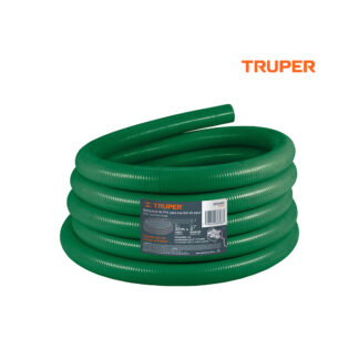 Manguera rígida de succión para motobomba 3" rollo de 30 m TRUPER
