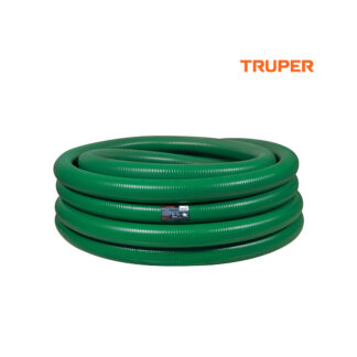 Manguera rígida de succión para motobomba 4" rollo de 30 m TRUPER
