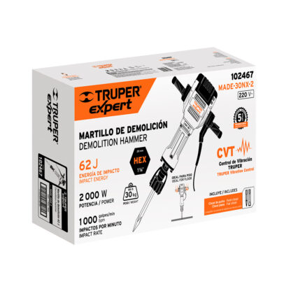 Martillo demoledor HEX 30 kg TRUPER - Imagen 4