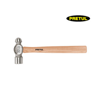 Martillo pulido de bola 32 oz mango madera PRETUL