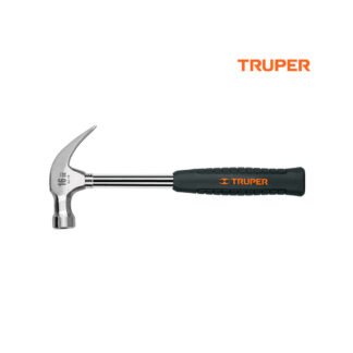 Martillo tubular pulido 16 oz uña curva, cabeza tipo americana TRUPER