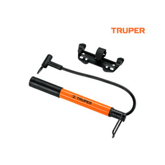 Mini inflador manual para bicicleta 60 psi TRUPER