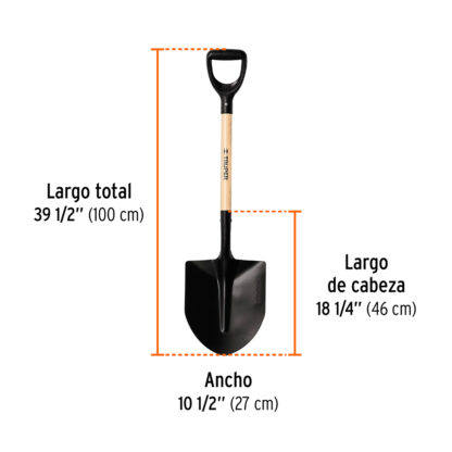 Pala cuchara T-1000 TRUPER - Imagen 2