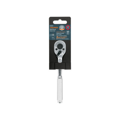 Ratchet cabeza de pera 1/4" de liberación rápida TRUPER - Imagen 3