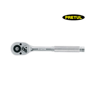 Ratchet cabeza de pera 3/8" liberación rápida PRETUL