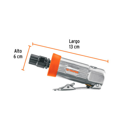 Rectificador neumático 1/4" recto TRUPER - Imagen 2