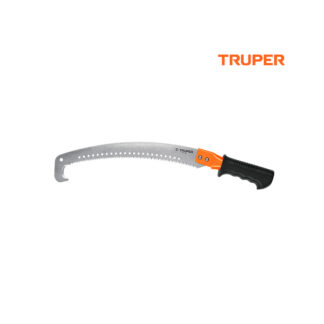 Serrucho de poda hoja curva con gancho 14" mango Comfort Grip TRUPER