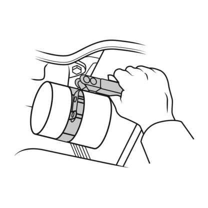 Suncho para filtro de aceite 3 1/4" a 3 3/4" TRUPER - Imagen 3
