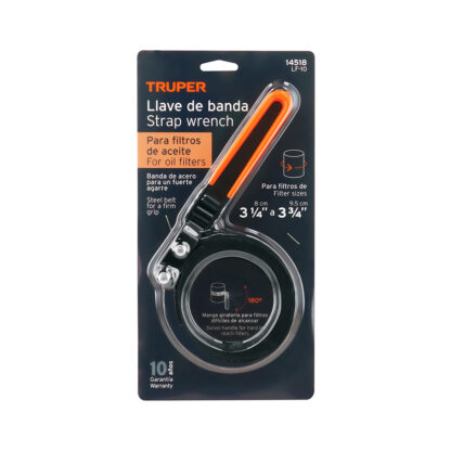 Suncho para filtro de aceite 3 1/4" a 3 3/4" TRUPER - Imagen 4