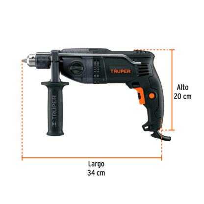 Taladro percutor 1/2" industrial 900 W TRUPER - Imagen 3