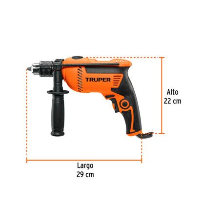 Taladro percutor 1/2″ profesional 600 W TRUPER - Imagen 3