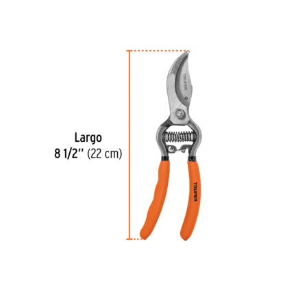Tijera forjada para poda 8 1/2" para jardinería TRUPER - Imagen 2
