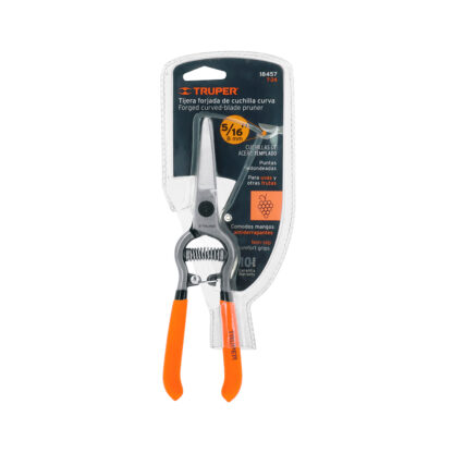 Tijera forjada para poda 8" curva, corte de uva TRUPER - Imagen 3