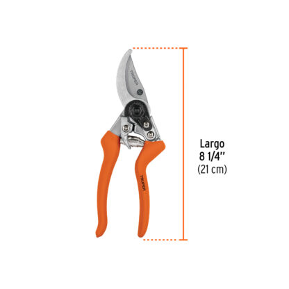 Tijera para poda 8" de aluminio cuchilla de paso TRUPER - Imagen 2