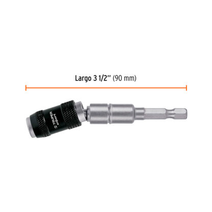 Adaptador articulado 3 1/2" para puntas, cambio rápido TRUPER - Imagen 2