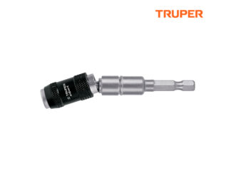 Adaptador articulado 4 3/4" para puntas, cambio rápido TRUPER