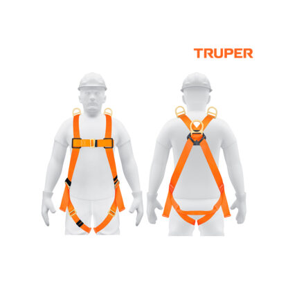 Arnés de cuerpo completo con 3 anillos TRUPER
