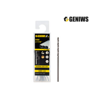 Broca para metal HSS ECO 1/16" Caja x 10 unds GENIWS