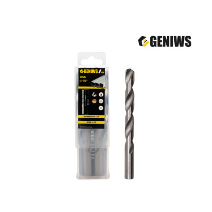 Broca para metal HSS ECO 1/2" Caja x 5 unds GENIWS