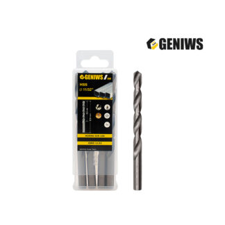 Broca para metal HSS ECO 11/32" Caja x 5 unds GENIWS