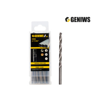 Broca para metal HSS ECO 11/64" Caja x 10 unds GENIWS