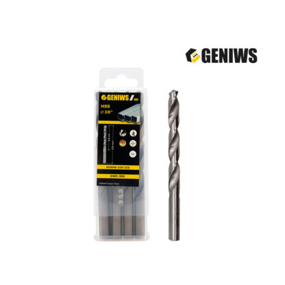 Broca para metal HSS ECO 3/8" Caja x 5 unds GENIWS