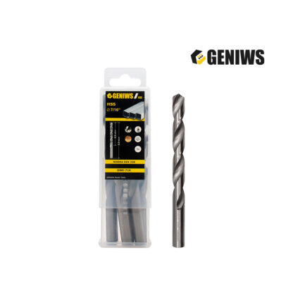 Broca para metal HSS ECO 7/16" Caja x 5 unds GENIWS