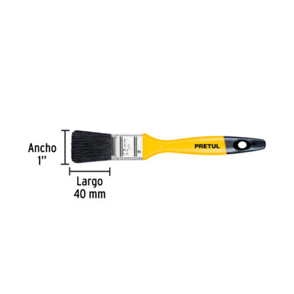Brocha de 1" con mango de plástico PRETUL - Imagen 2