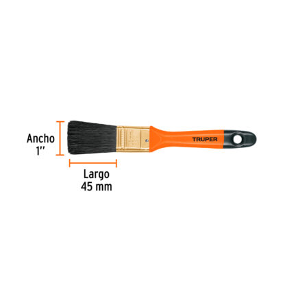 Brocha profesional de 1 1/2" con mango de plástico TRUPER - Imagen 2