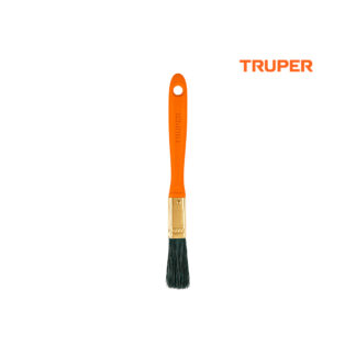 Brocha profesional de 1/2" con mango de plástico TRUPER