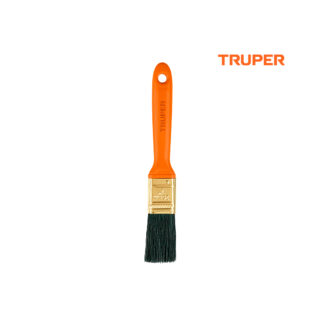 Brocha profesional de 1" con mango de plástico TRUPER