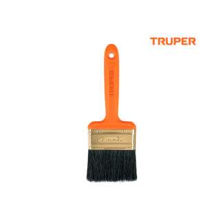 Brocha profesional de 3" con mango de plástico TRUPER