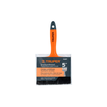 Brocha profesional de 5" con mango de plástico TRUPER - Imagen 3