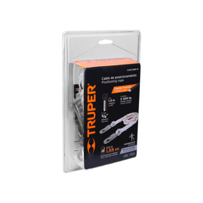 Cable de posicionamiento cuerda de poliéster 1.5 m TRUPER - Imagen 2