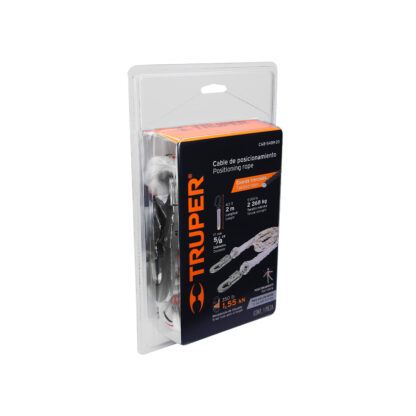 Cable de posicionamiento cuerda de poliéster 2 m TRUPER - Imagen 2