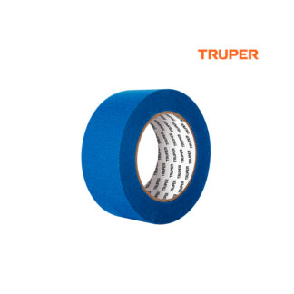 Cinta masking tape azul de 48 mm x 50 m para pintor TRUPER