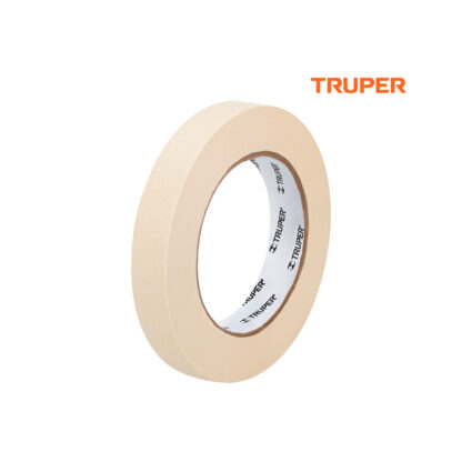 Cinta masking tape de 12 mm x 50 m para pintor TRUPER